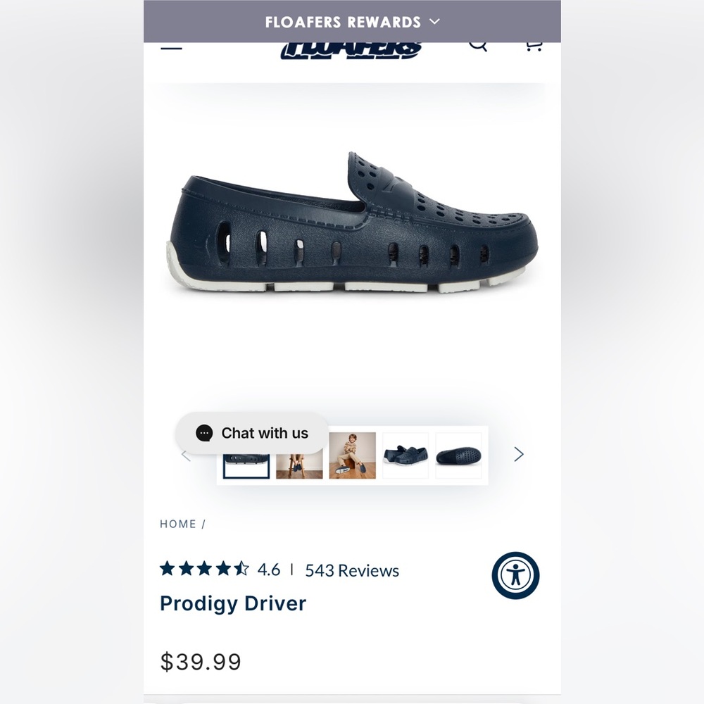 “Prodigy Driver” Floafers NWT